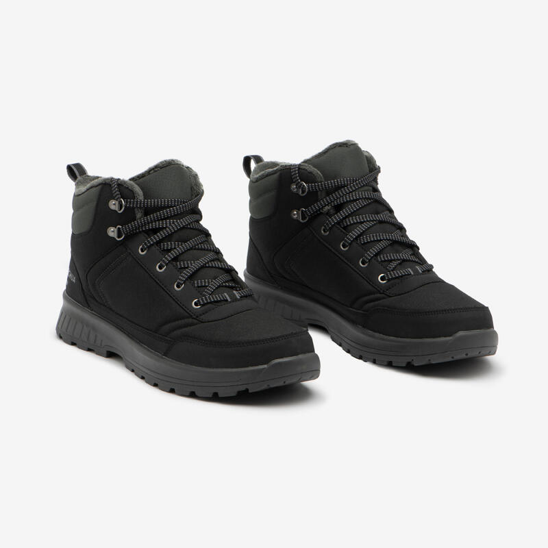 Erkek Outdoor Kar Botu - Su Geçirmez - Siyah - NH100 Mid