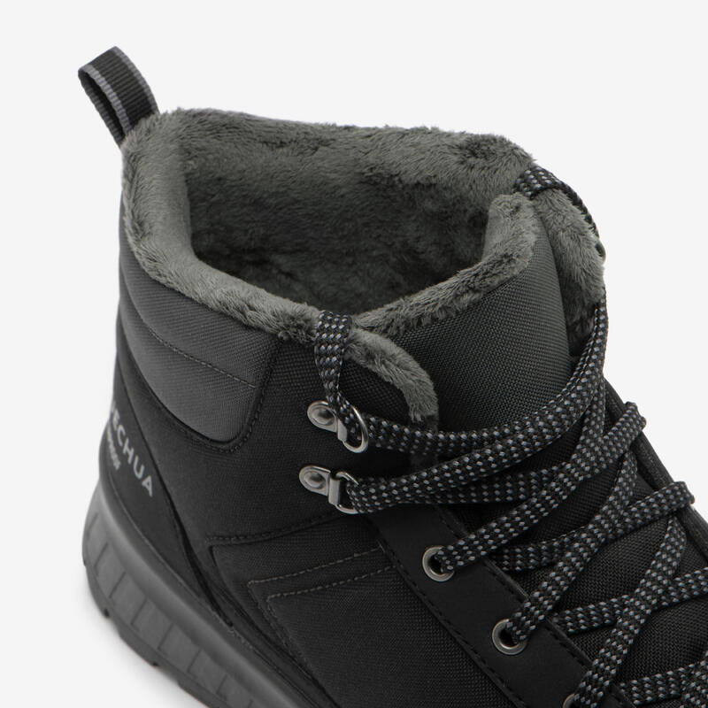 Erkek Outdoor Kar Botu - Su Geçirmez - Siyah - NH100 Mid