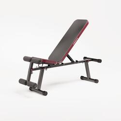 Banc de musculation pliable, inclinable, abdominaux - bench 500 fold