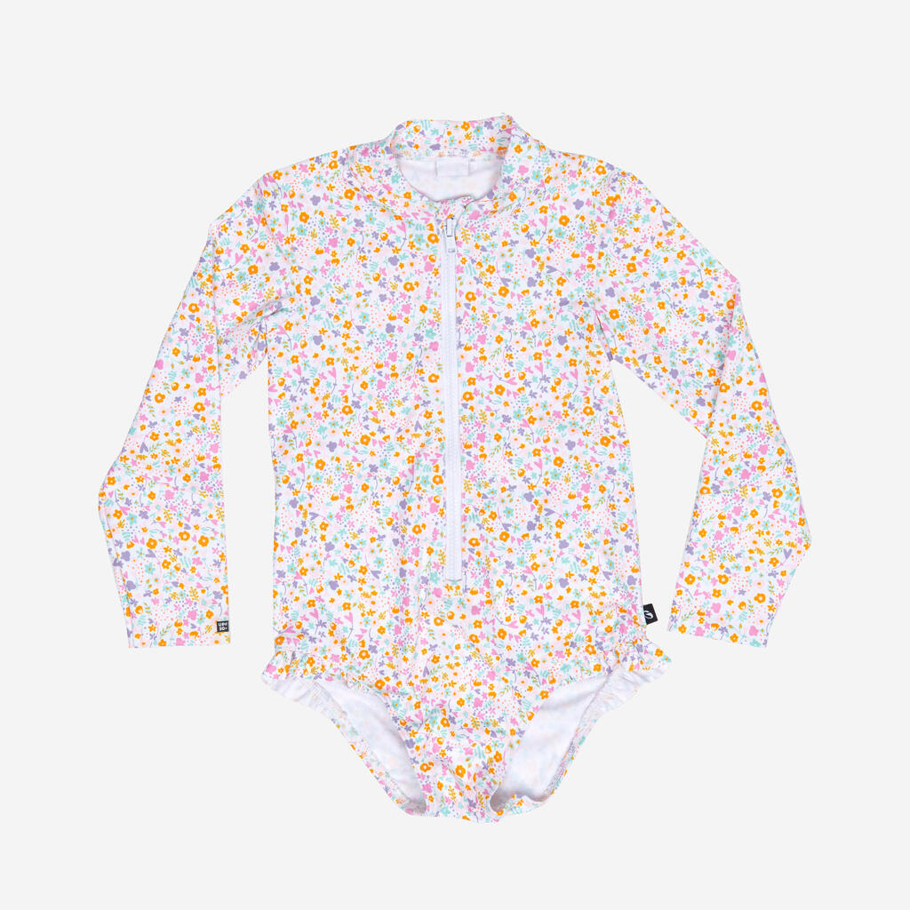 Roze odelo dugih rukava s UV zaštitom za bebe / devojčice IZIA MIMI