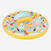 Bouée siège de piscine avec poignées Bébé 7-15kg - allfish jaune