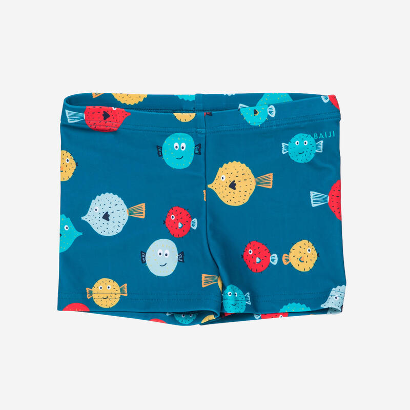 Boxer de bain Bébé / Enfant - Titou Plouf bleu marine