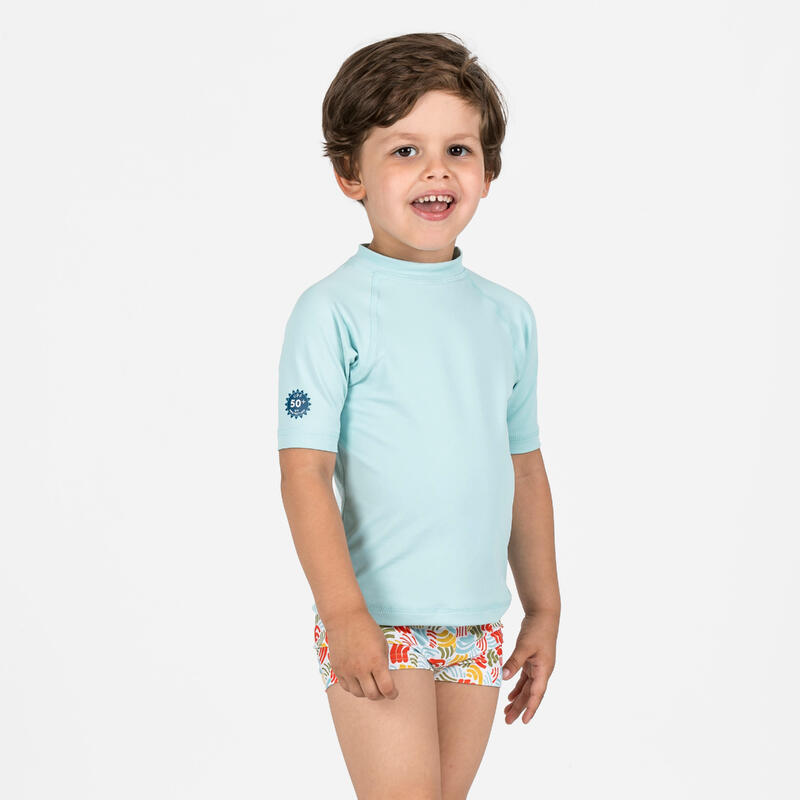 Zwemboxer voor peuters en kinderen Titou Zag wit