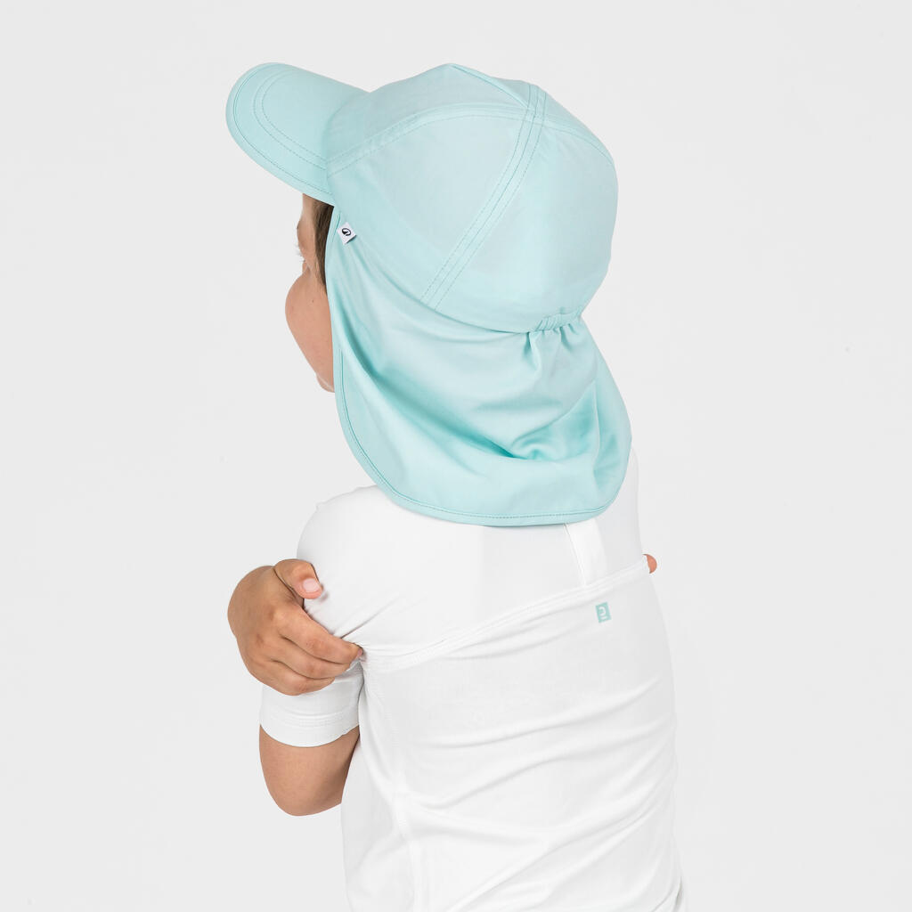 Casquette anti UV Bébé - Menthe