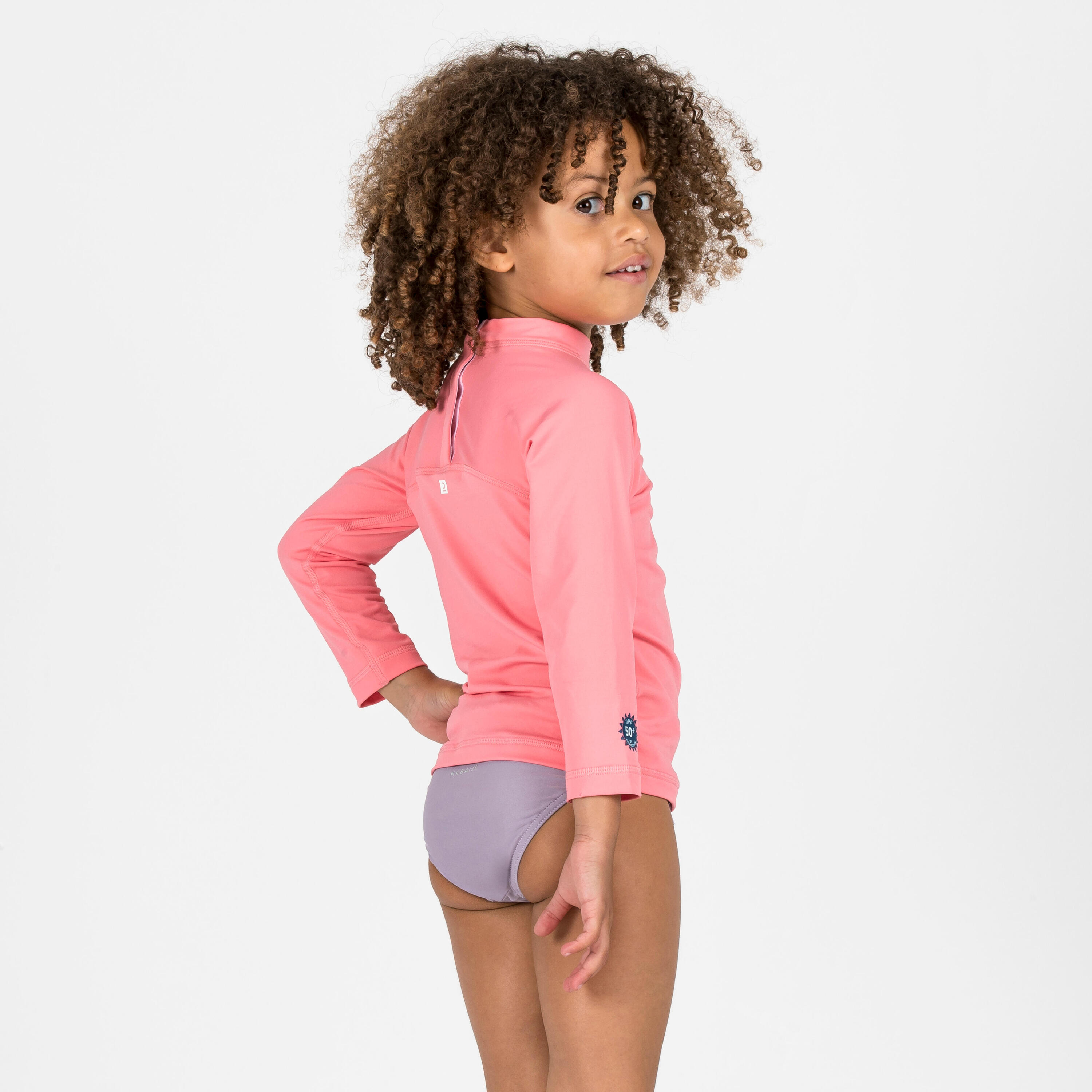 Bas de maillot de bain Bébé - Mono violet 4/6
