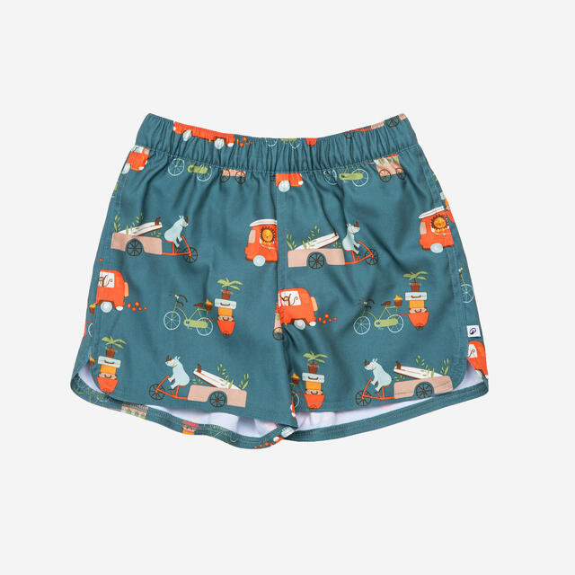 Schwimmshorts Baby/Jungen - Van khaki 