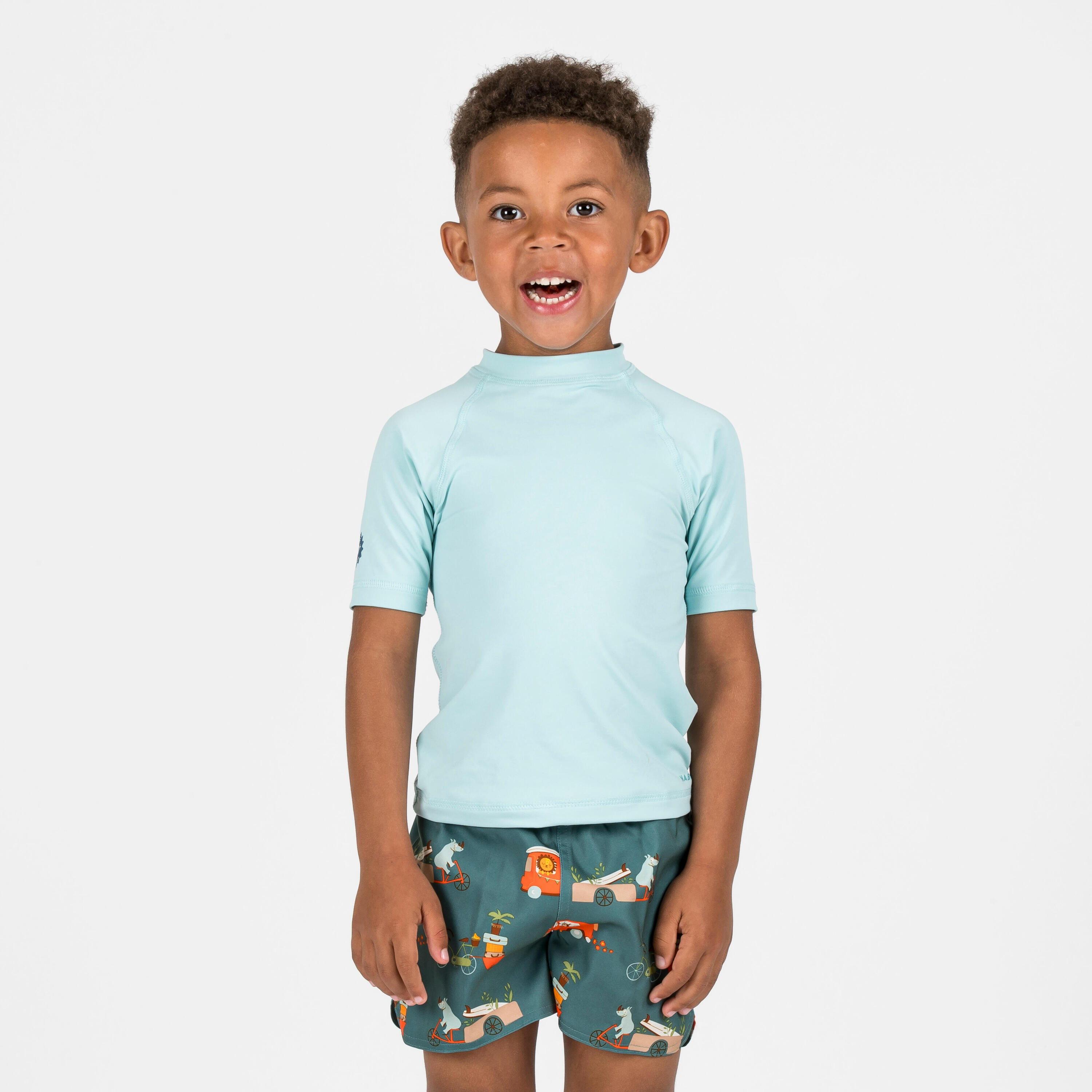 Bañador Bermudas Allwild Bebé Niños Caqui Van 3/4