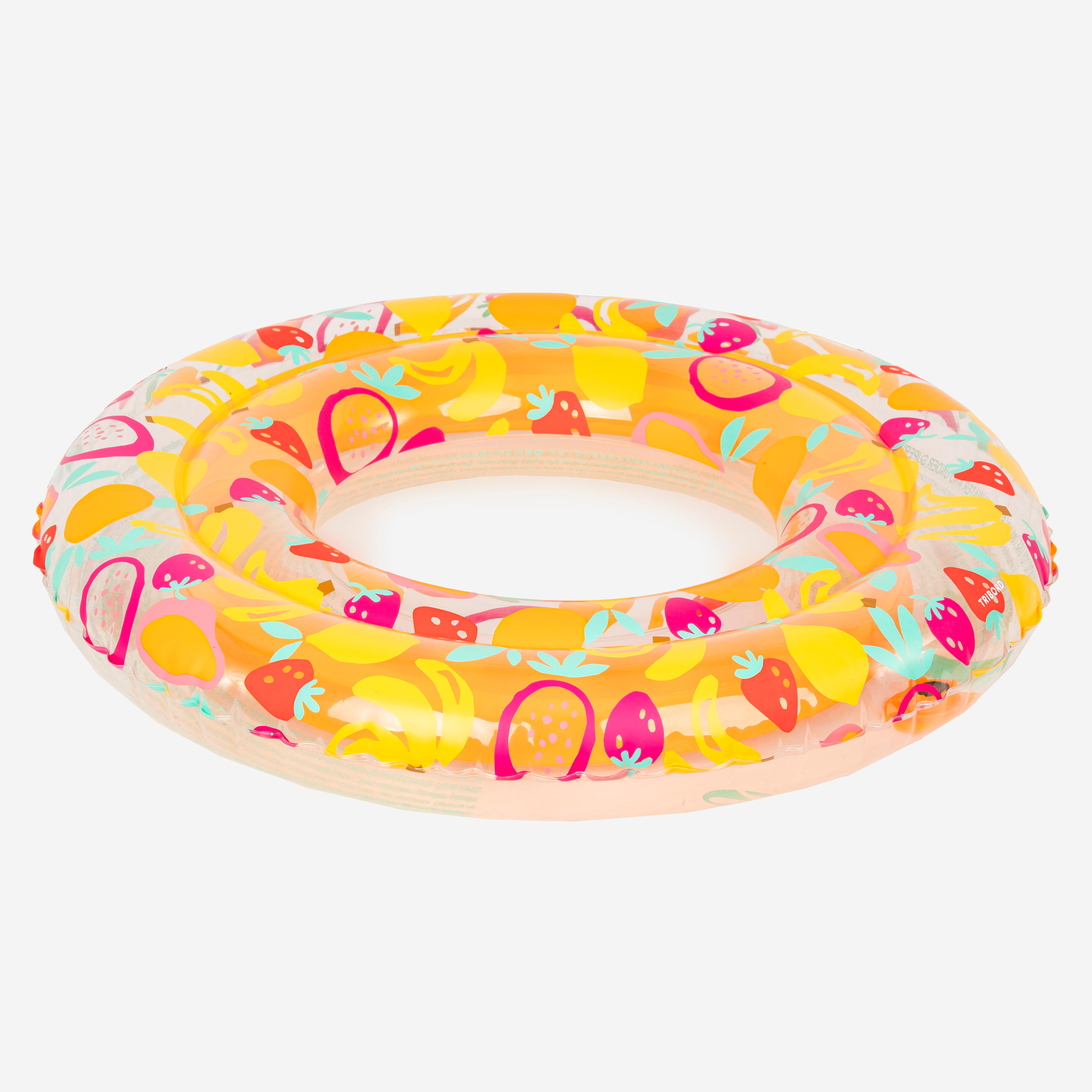 Inflatable Swim Ring 65 cm Fun & Durable Allfruits Print