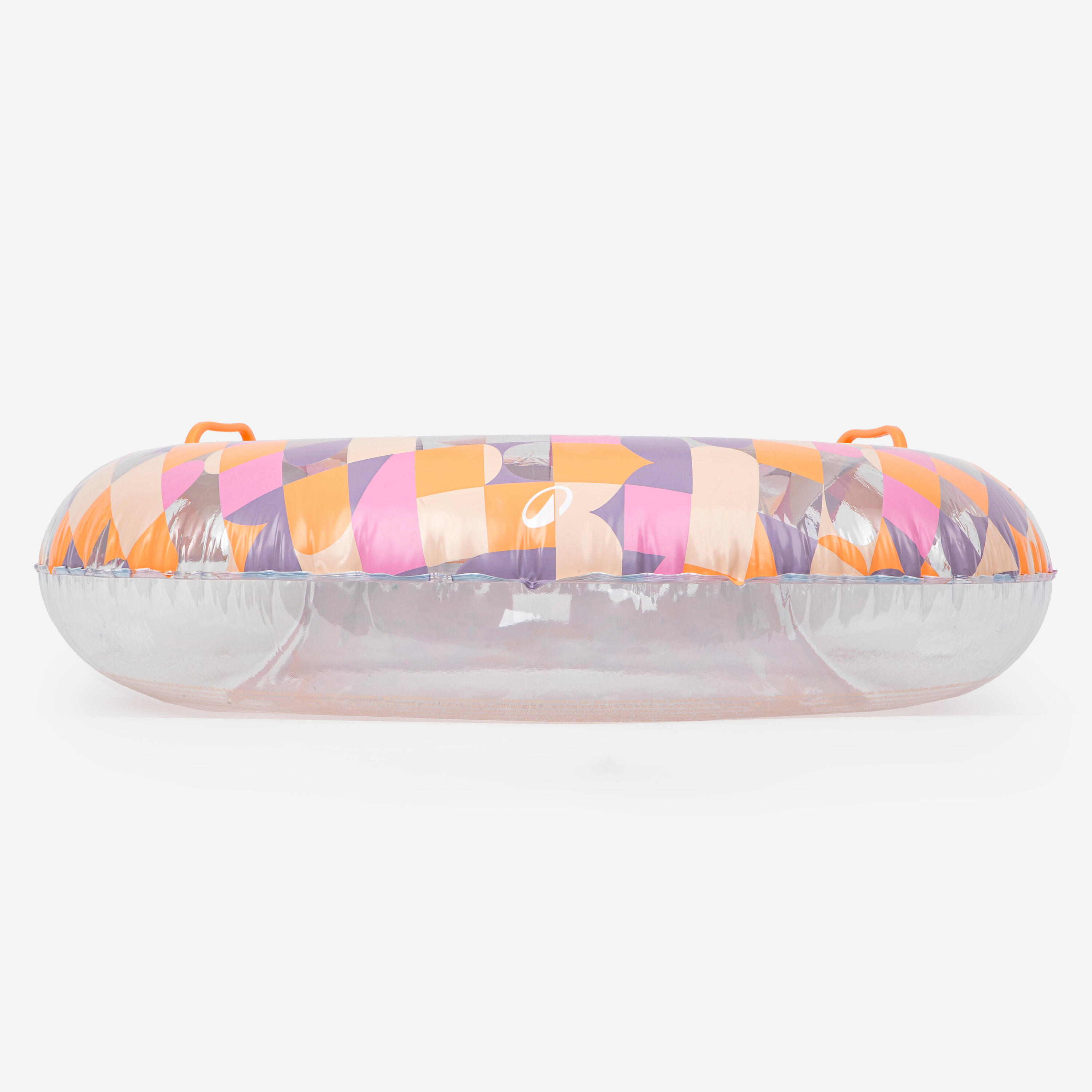 Zwemband met handvatten grote maat 92 cm Allpop transparant 3/5