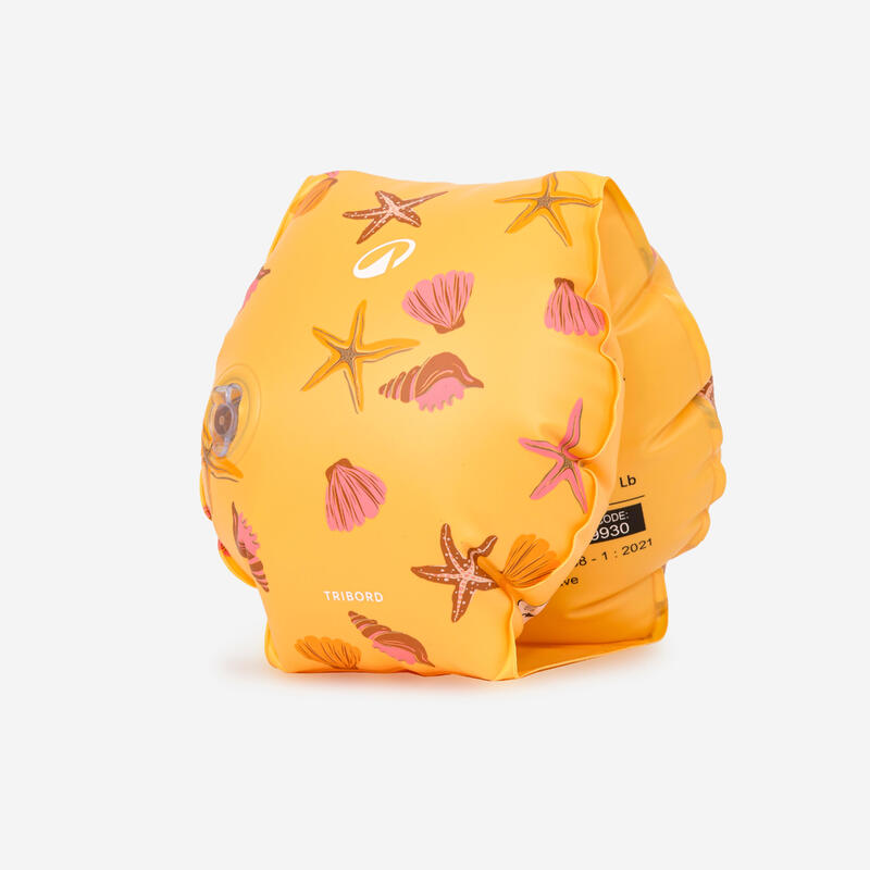 Brassards piscine Enfant 11-30kg - Shell jaune clair