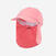 Casquette anti UV Bébé - Rose