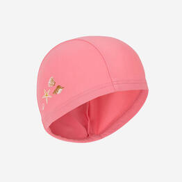 Bonnet de bain tissu Bébé - Shell rose