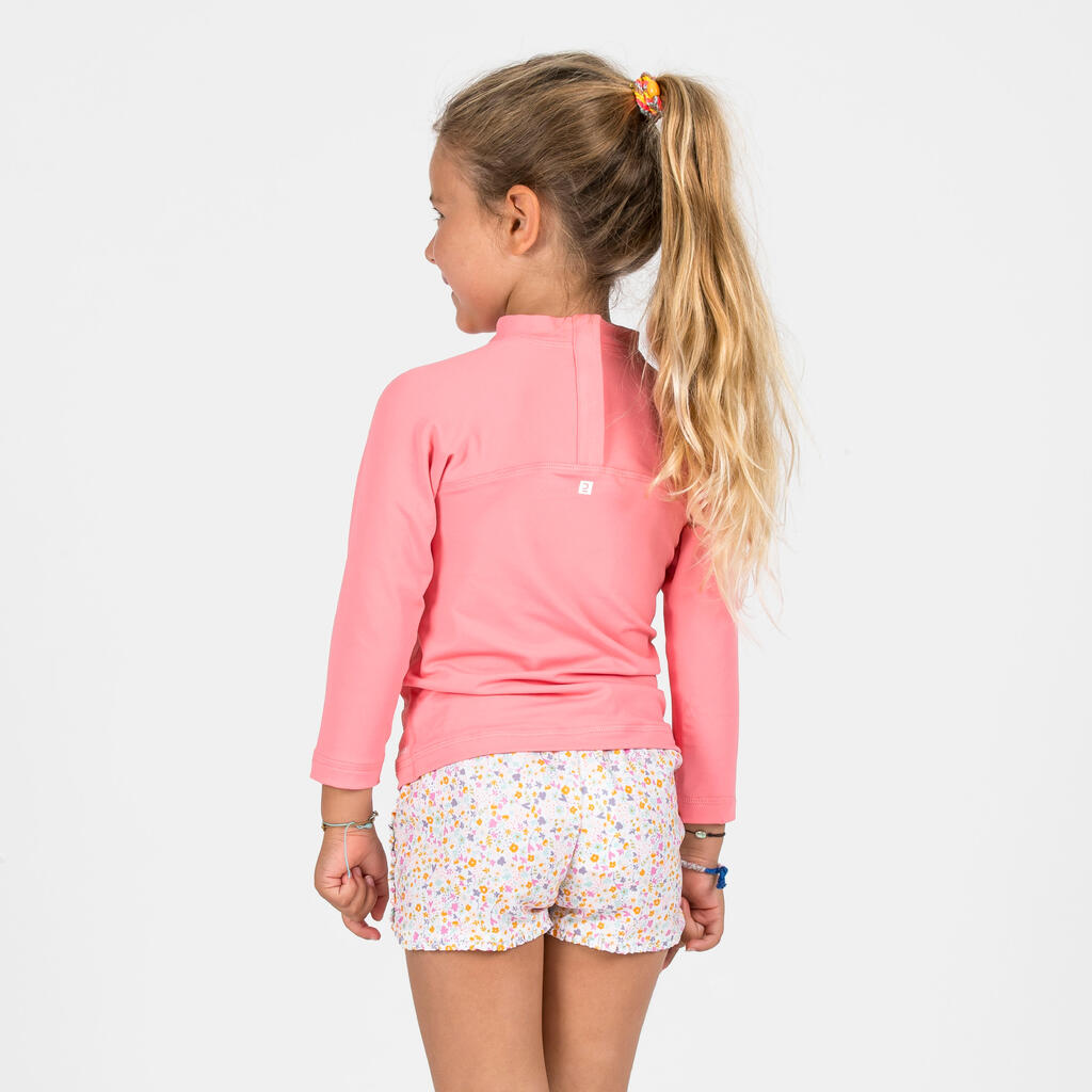 Baby long sleeve UV-protection t-shirt - Lion yellow