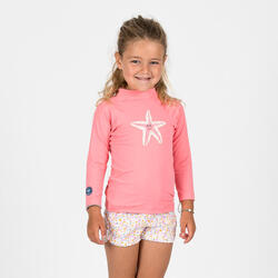 Short de bain Bébé / Enfant - rouge imprimés fleurs