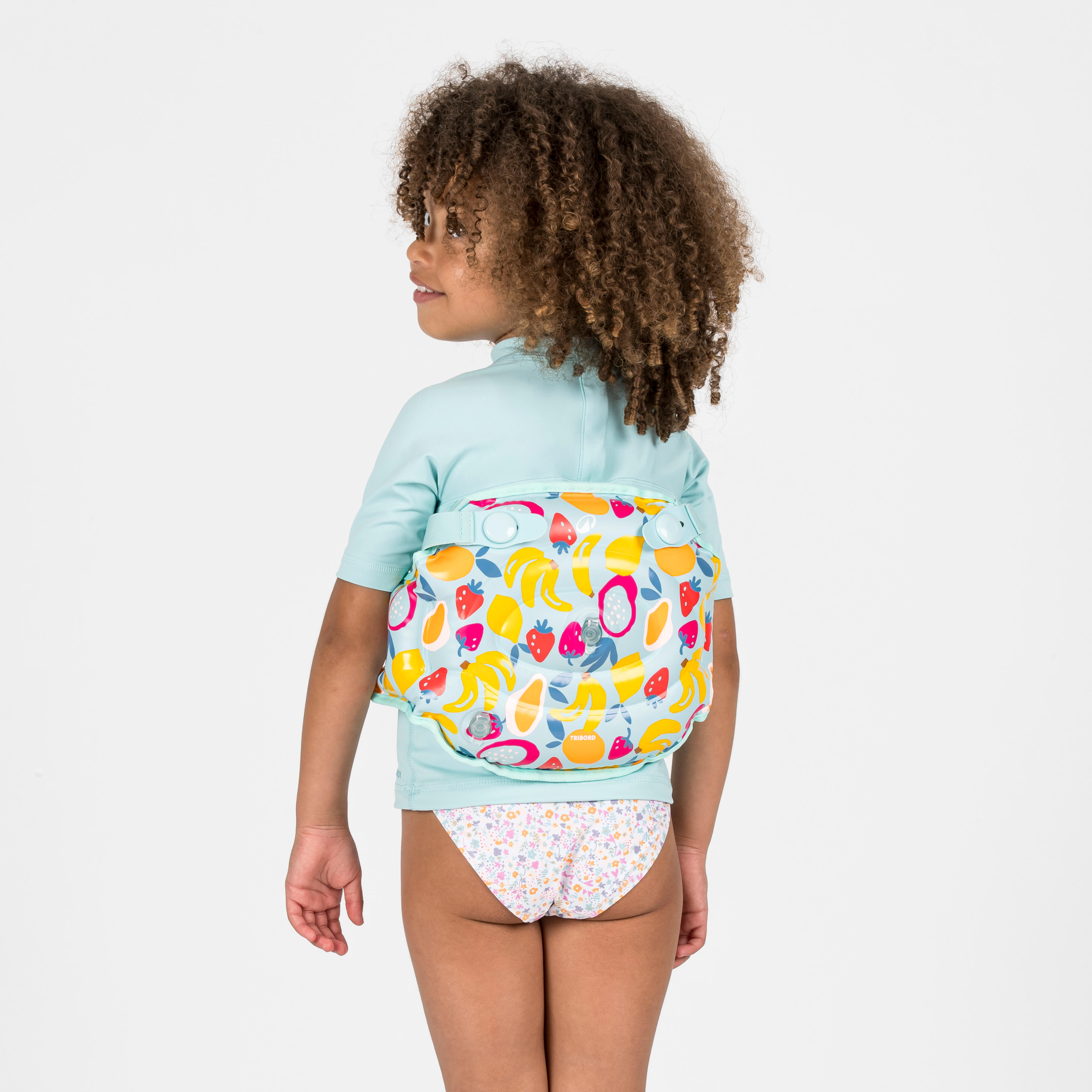 Brassards-ceinture de piscine évolutifs enfant, Tiswim fruits Âge 2-6 ans - NABAIJI