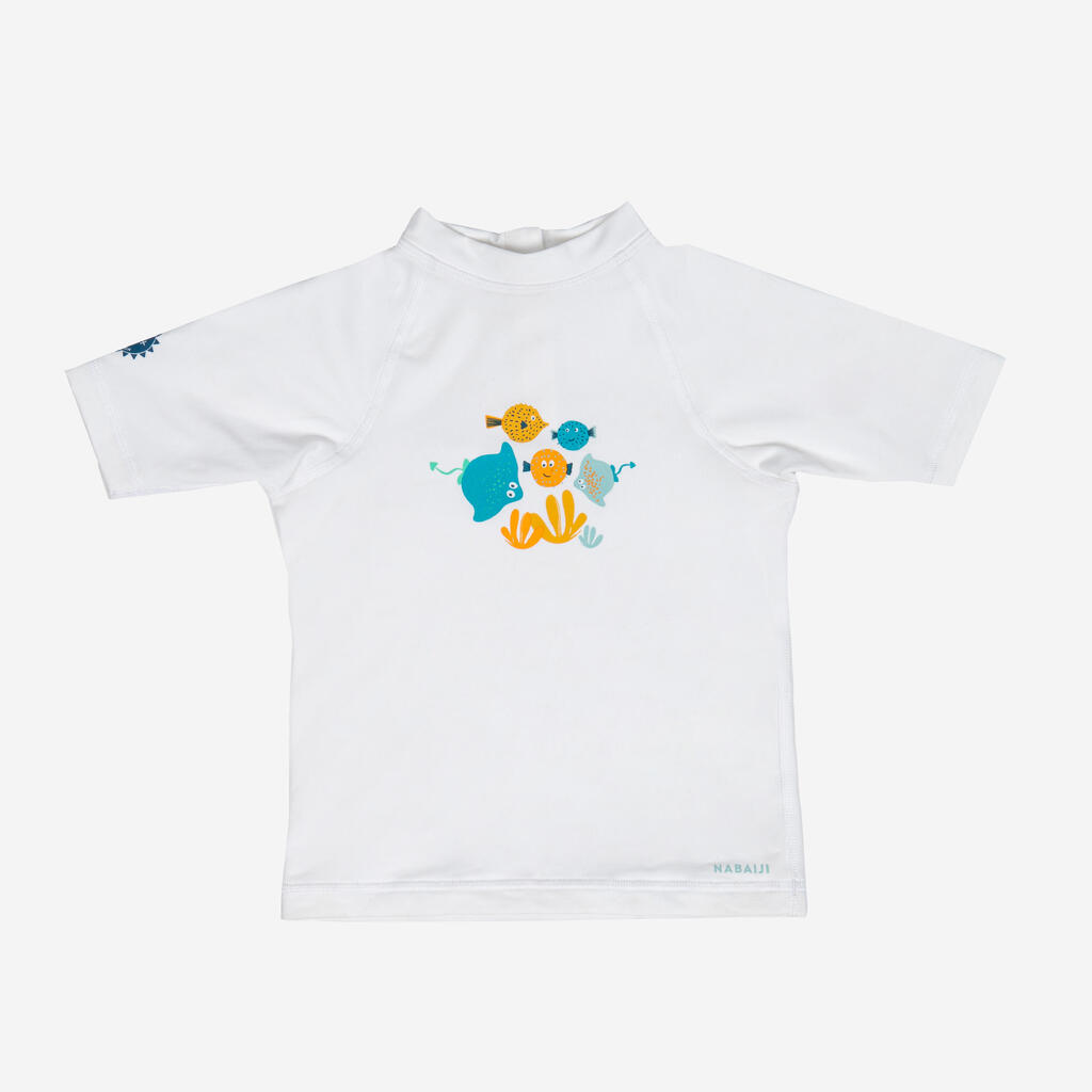 Tee shirt anti UV manches courtes Bébé - Fish