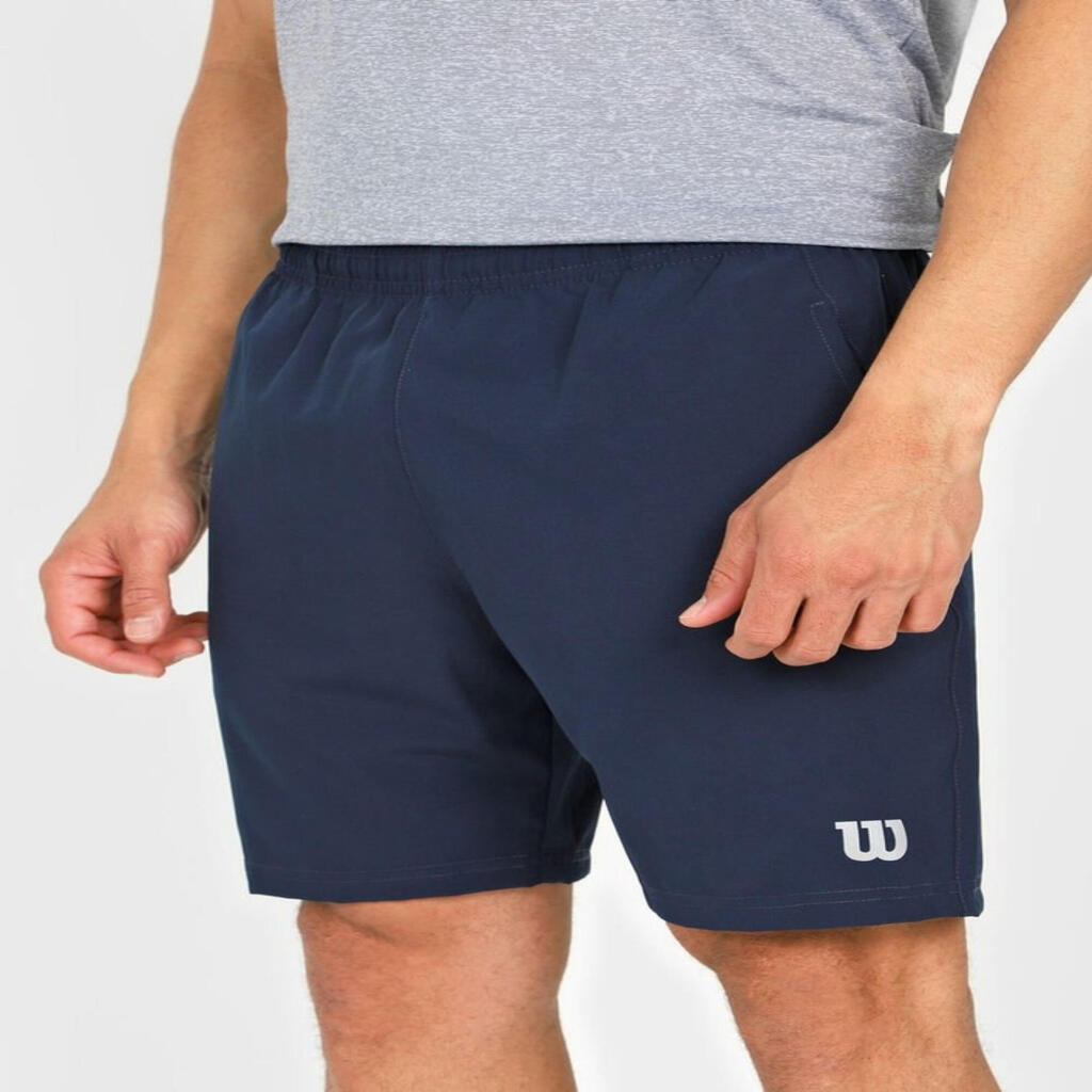 Pantaloneta deportiva de microfibra para Hombre Wilson Flex azul