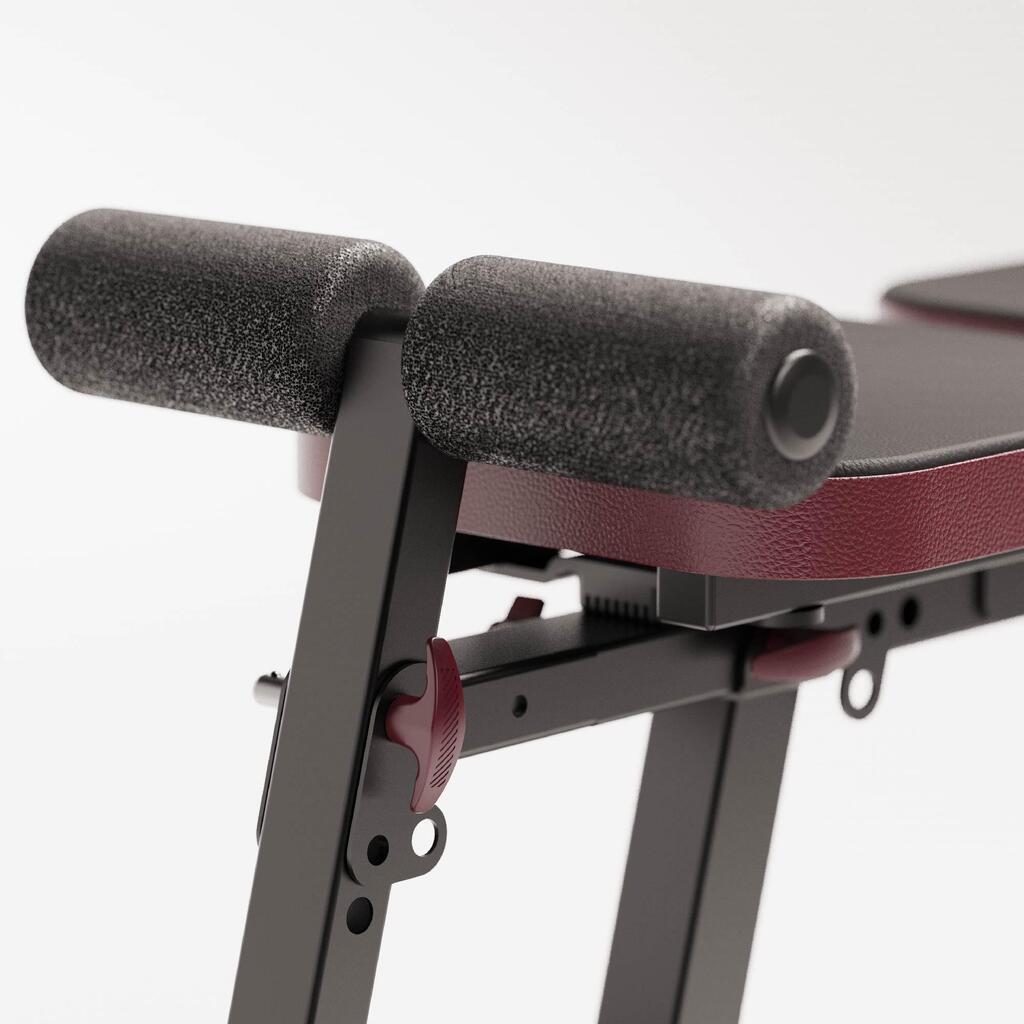 مقعد تدريب رفع الأثقال مائل وقابل للطي Bench 500