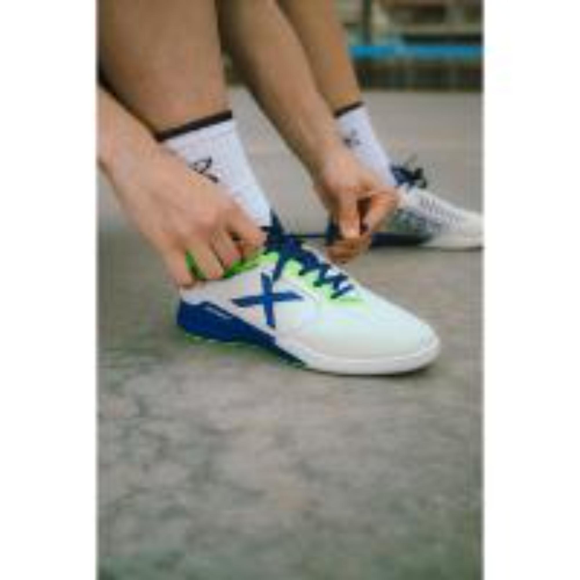 Sabatilla futbol sala Munich Rondo Blanc adult 16/17