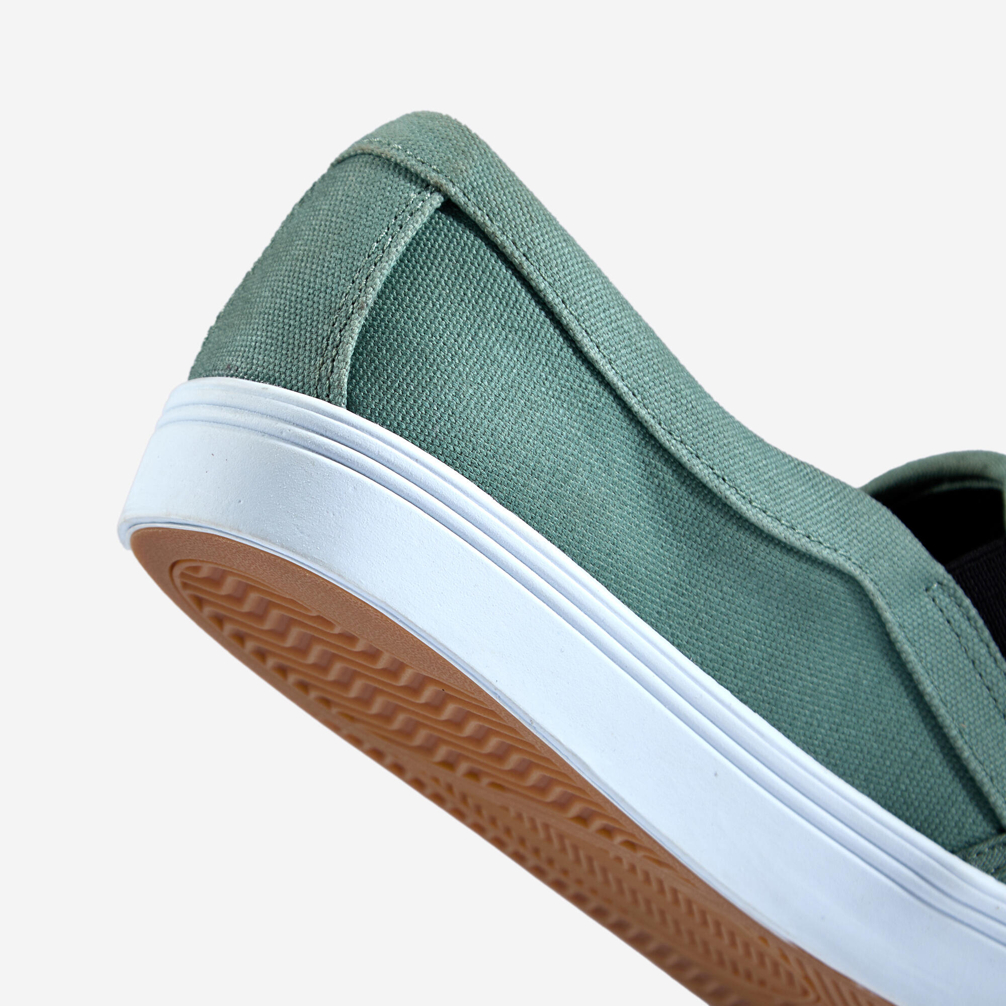 Slipon Skateboarding Canvas shoe - Khaki