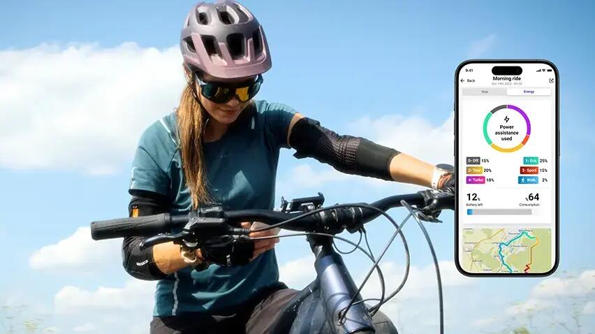 Vélo VTT électrique Randonnée E-EXPL 520 mangue- 29" - 500 Wh