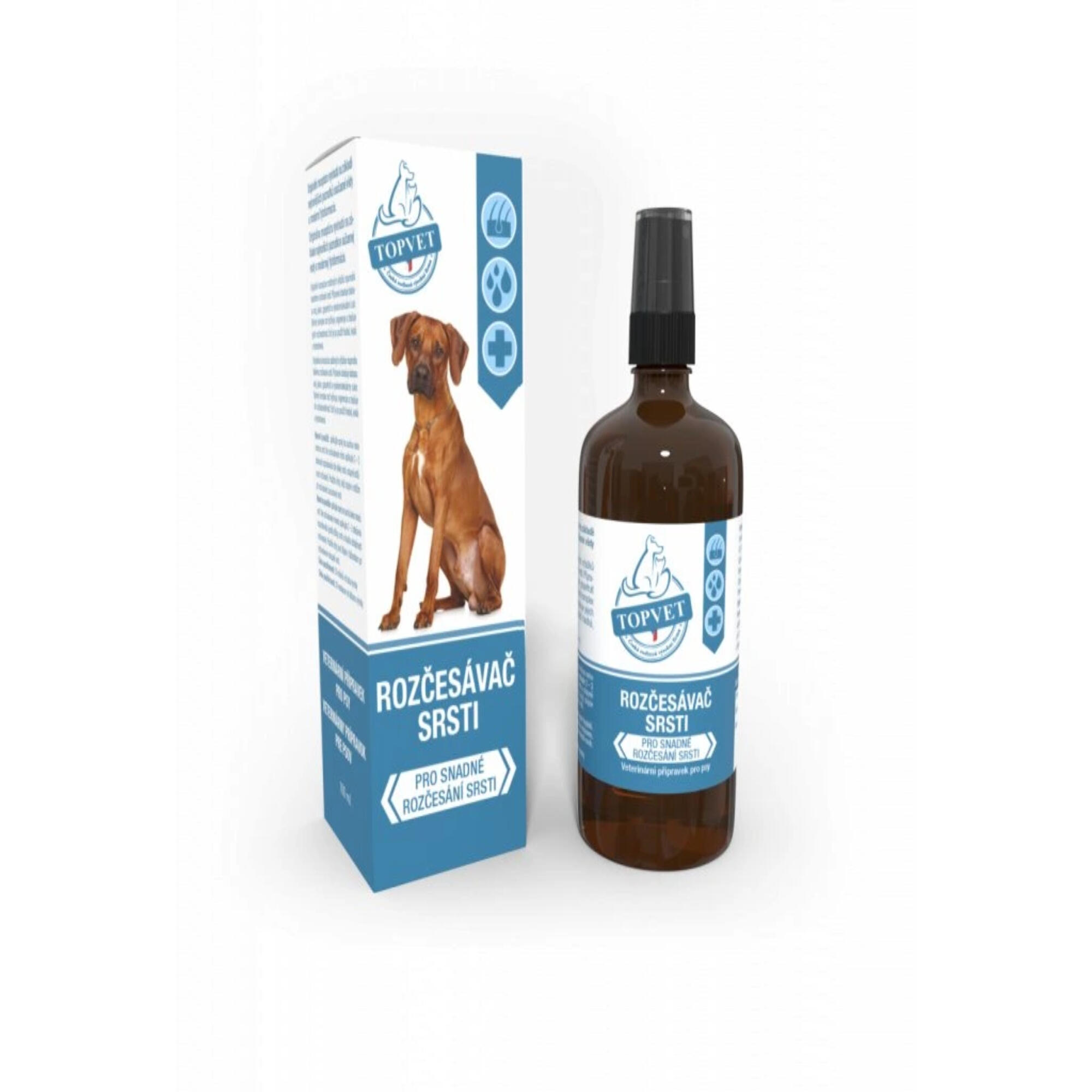 Rozčesávač srsti pro psy 100 ml 1/1
