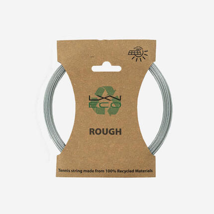 Soepele monofilament tennissnaren Eco Rough 1,25 mm grijs