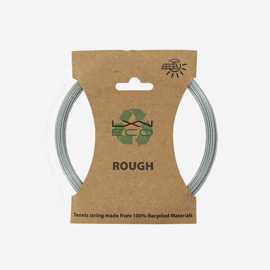 Soepele monofilament tennissnaren Eco Rough 1,25 mm grijs