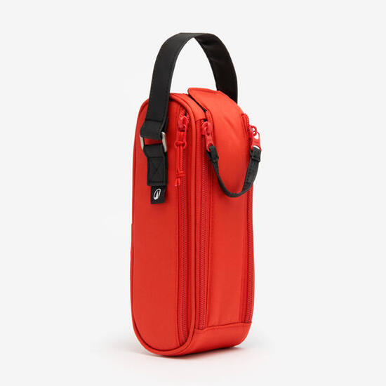 Boule-Tragetasche halbfest für 3 Kugeln khaki