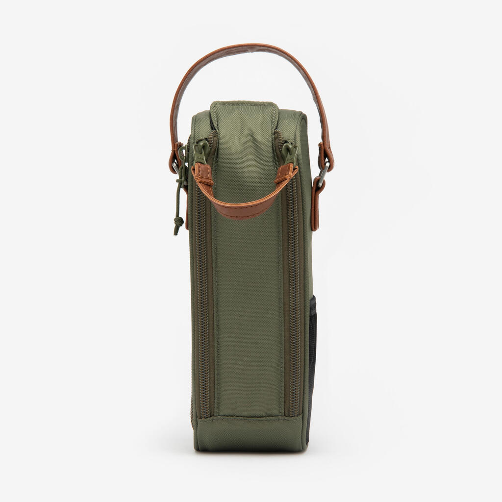 SEMI-RIGID BAG FOR 3 PETANQUE BOULES-RED