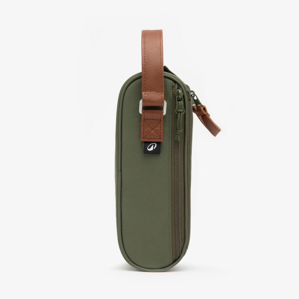 SEMI-RIGID BAG FOR 3 PETANQUE BOULES-RED