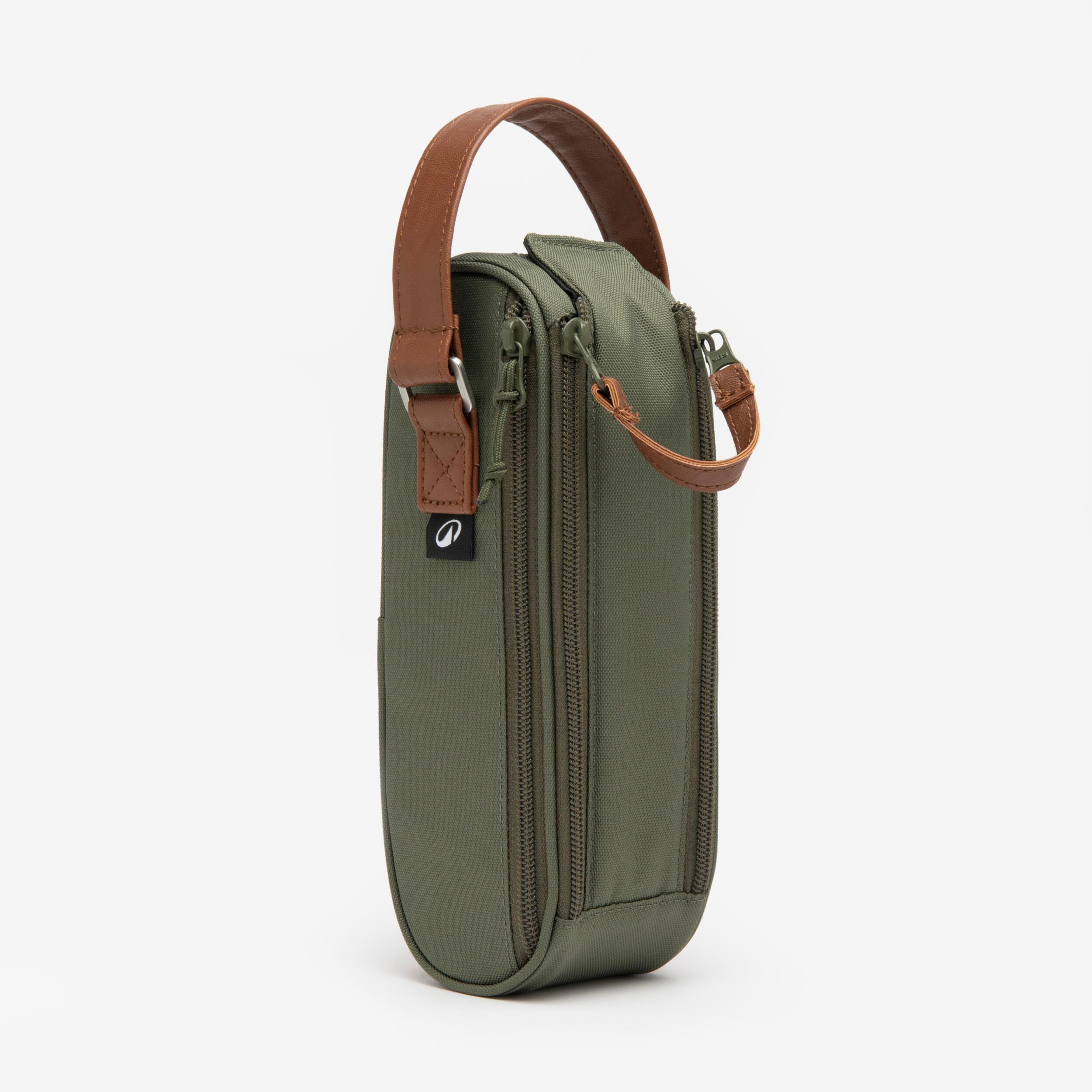 KOODZA Semi-Rigid Bag for 3 Petanque Boules - Khaki