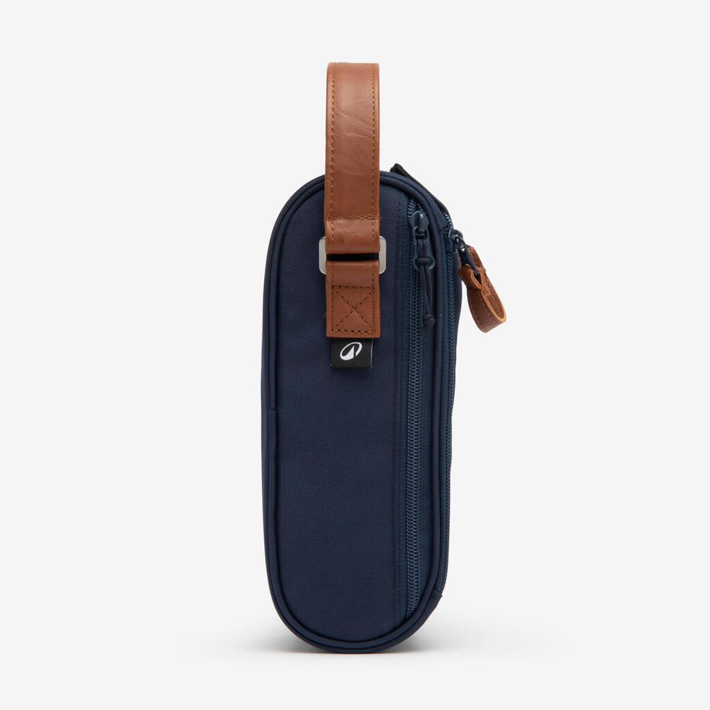 SEMI-RIGID BAG FOR 3 PETANQUE BOULES-RED