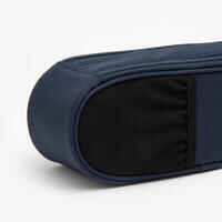 Semi-Rigid Bag for 3 Petanque Boules - Blue