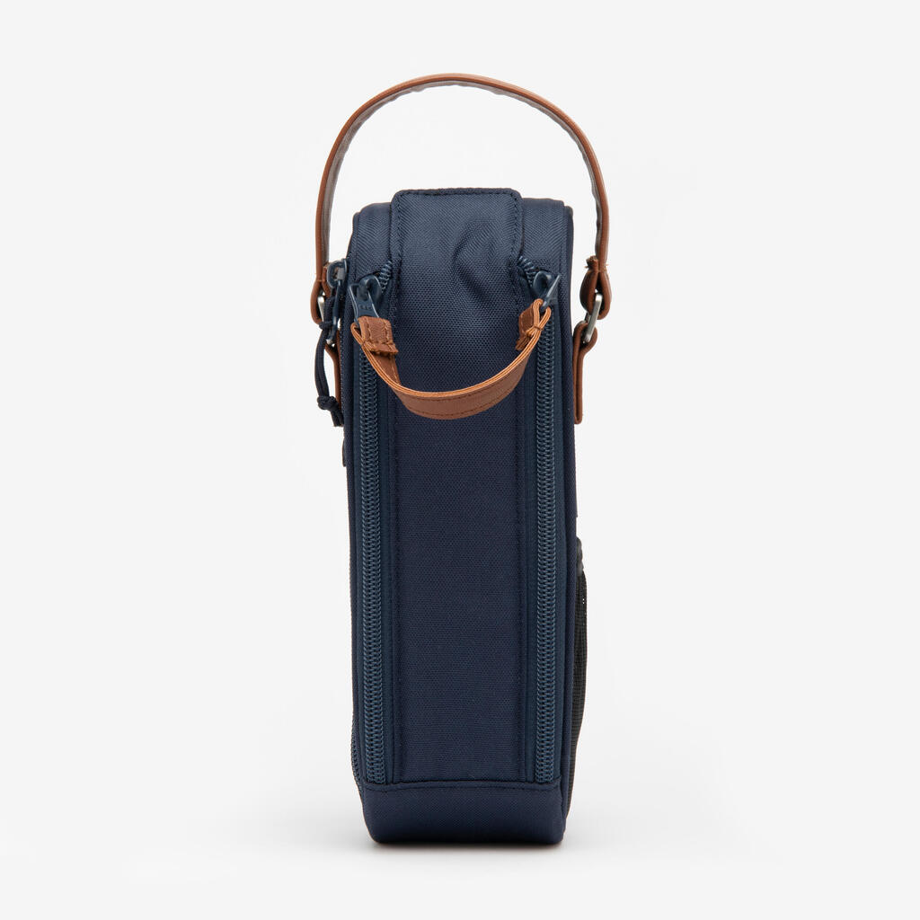 SEMI-RIGID BAG FOR 3 PETANQUE BOULES-RED