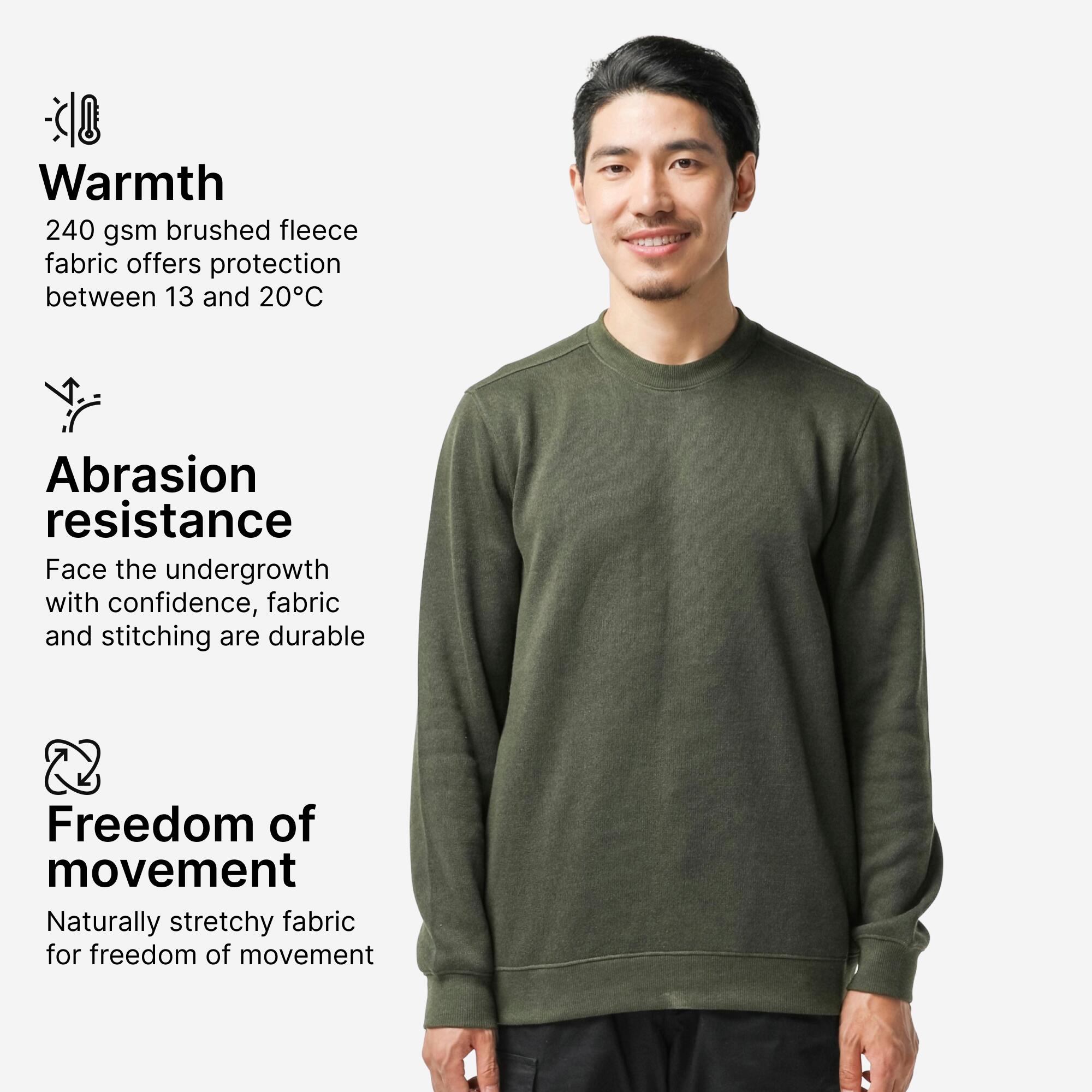 Men Pullover Sweater SG100 - Green