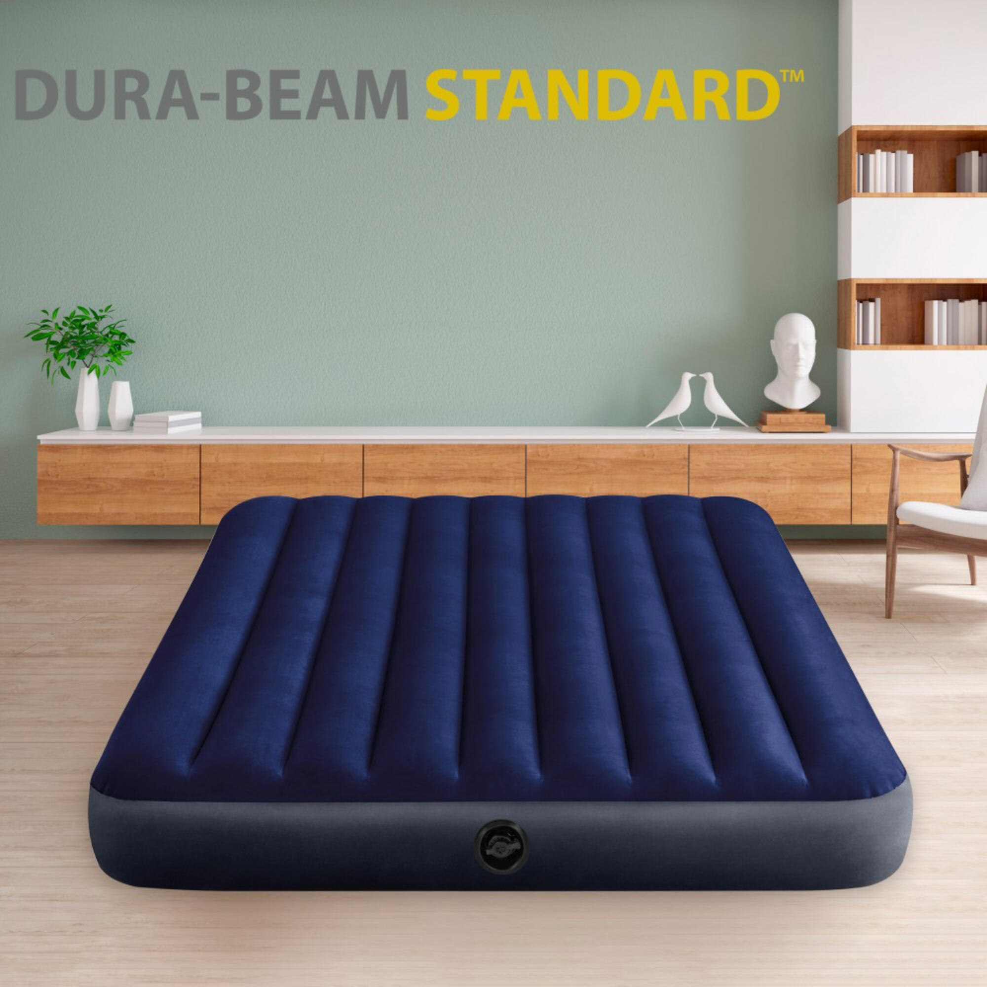 Colchón hinchable doble Dura-Beam INTEX Classic Downy, 152x203x25 cm 4/4