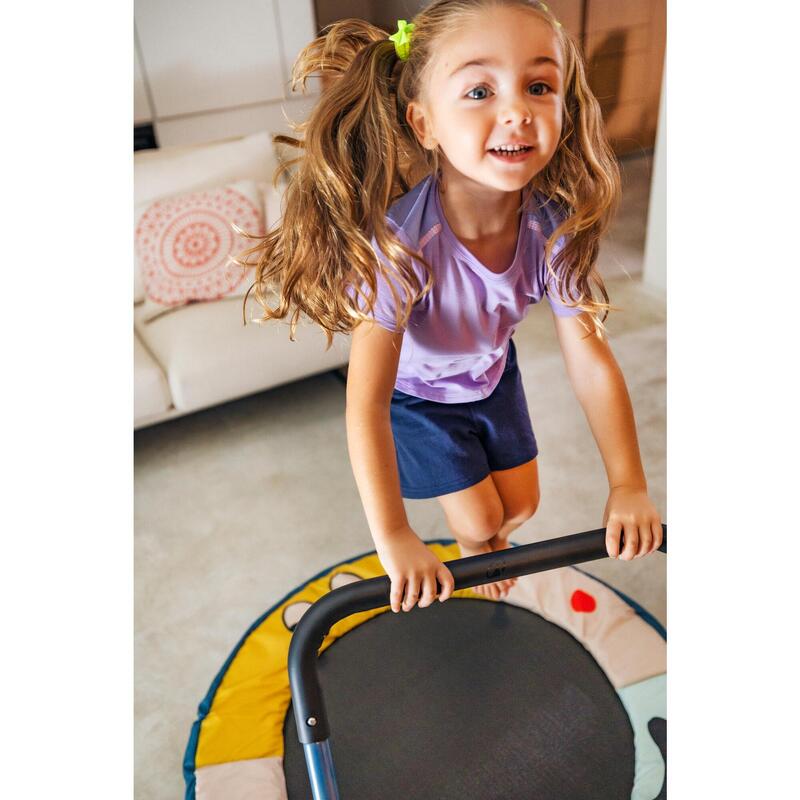 Barre de maintien pour mini trampoline enfant