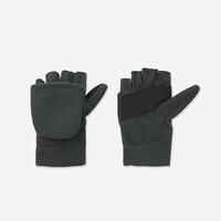 WARM SOFTSHELL MITTENS 500 GREEN