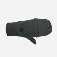 WARM SOFTSHELL MITTENS 500 GREEN