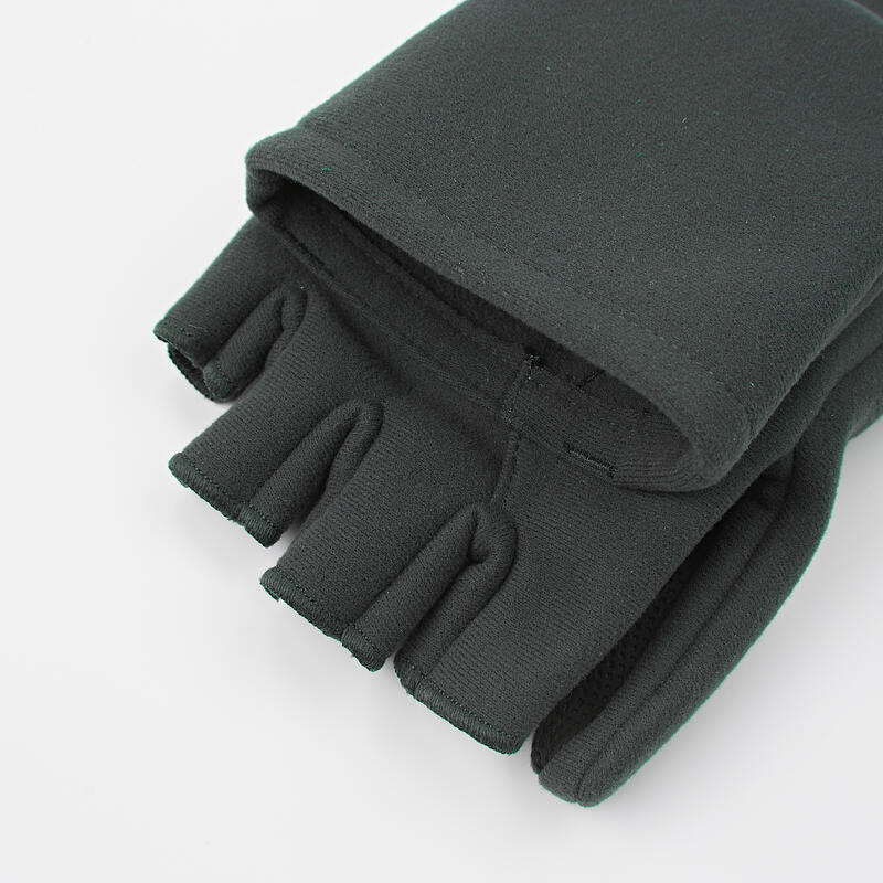 Jagd-Handschuhe Fäustlinge Softshell - 500 grün 