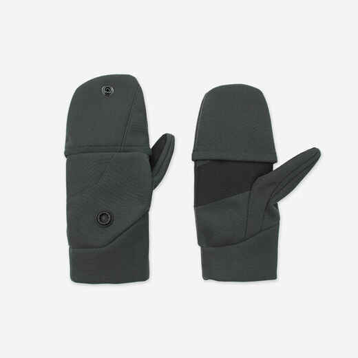 
      Jagd-Handschuhe Fäustlinge Softshell - 500 grün 
  