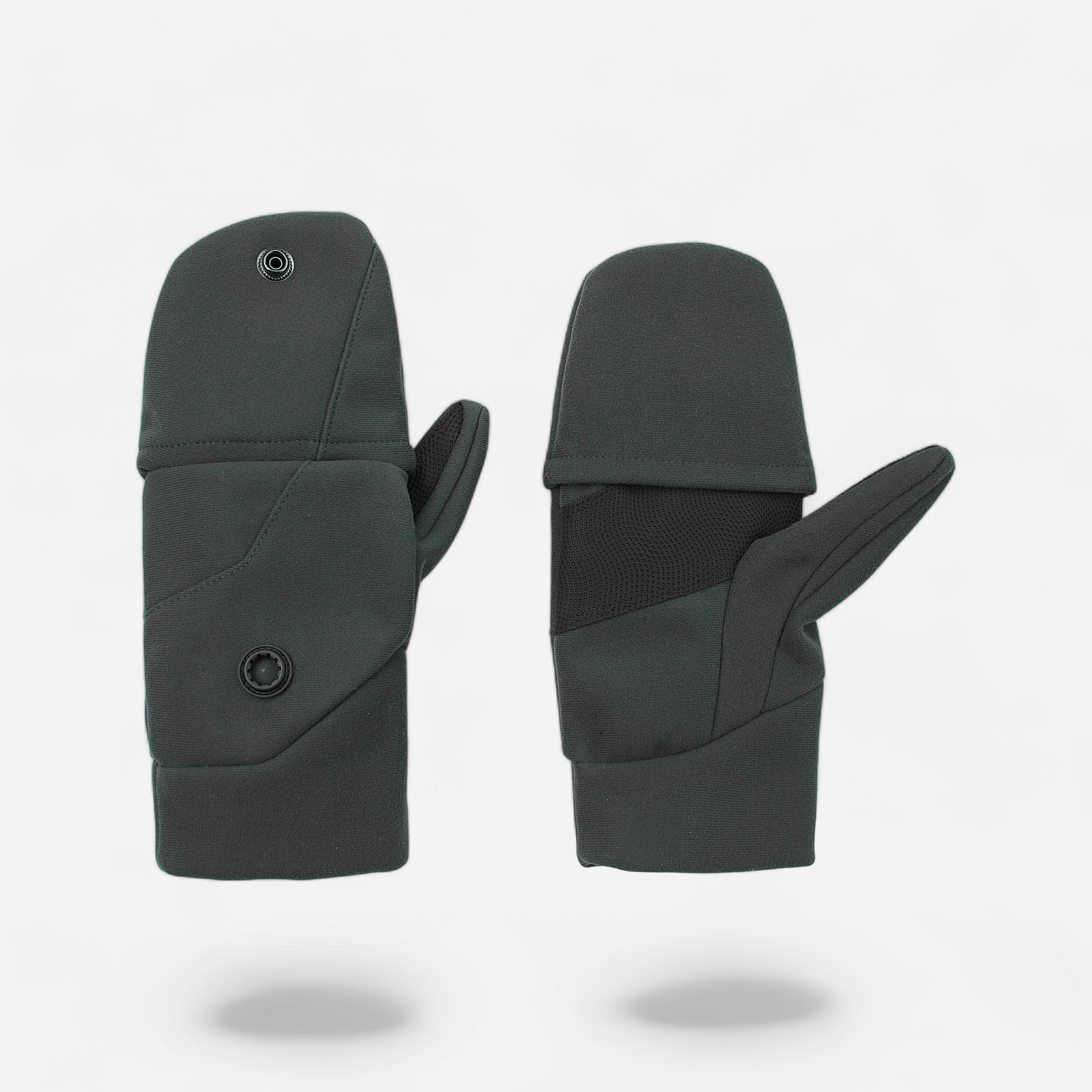 SOLOGNAC Mezziguanti SOFTSHELL 500 caldi verdi