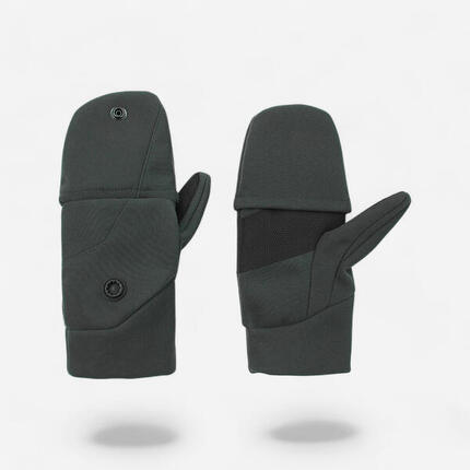 Jagd-Handschuhe Fäustlinge Softshell - 500 grün