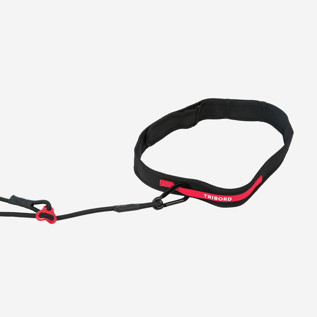 Elastique de nage statique - noir rouge