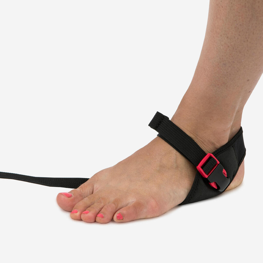 Stationary swimming tether black red