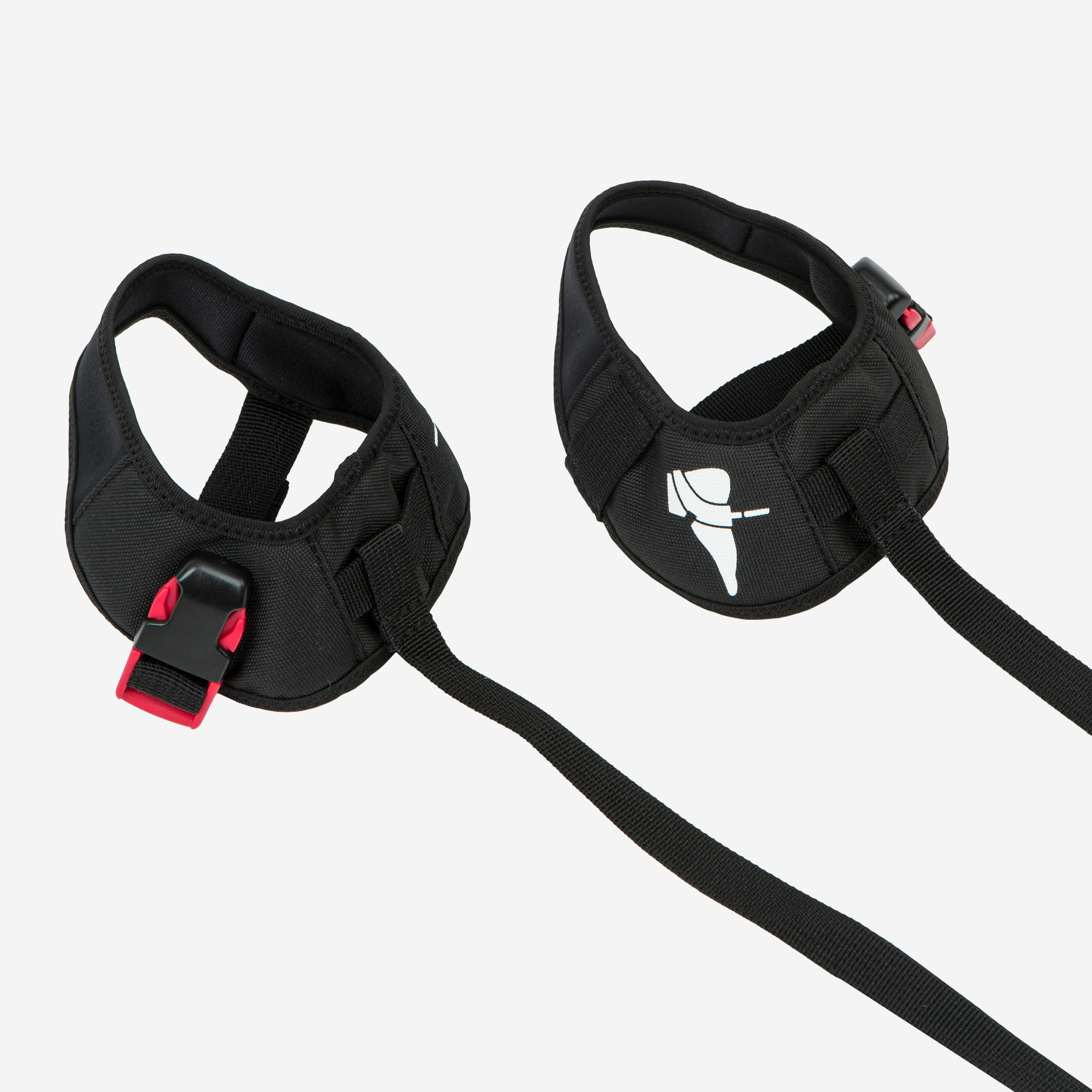 Elastique de nage statique - noir rouge - NABAIJI
