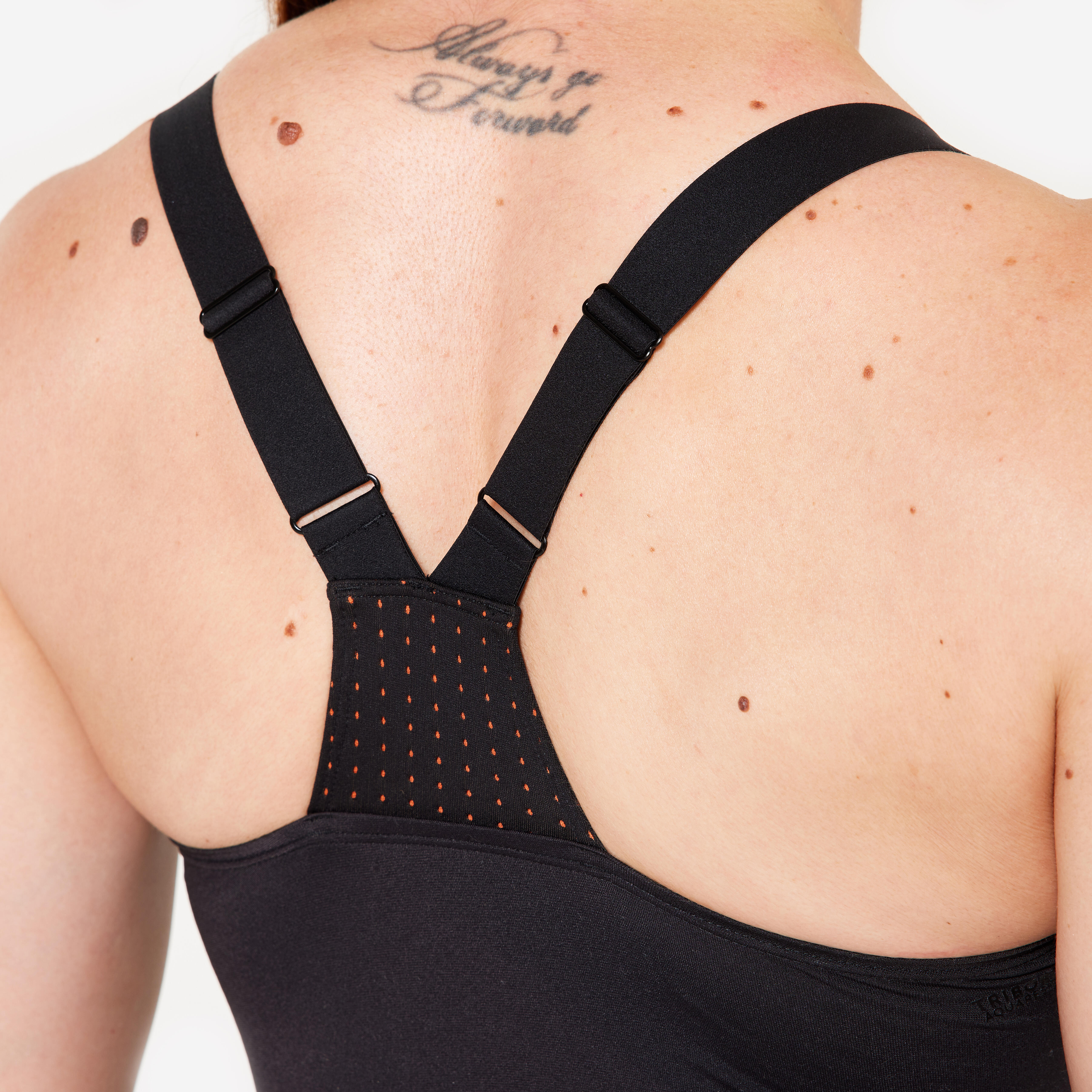 Women’s Aquafitness Swimsuit 1-Piece - Elea Black Sienna - DECATHLON