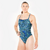 Maillot de bain 1 pièce natation Femme - Lexa tiare bleu