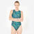 Maillot de bain 1 pièce water-polo Femme - All vai turquoise